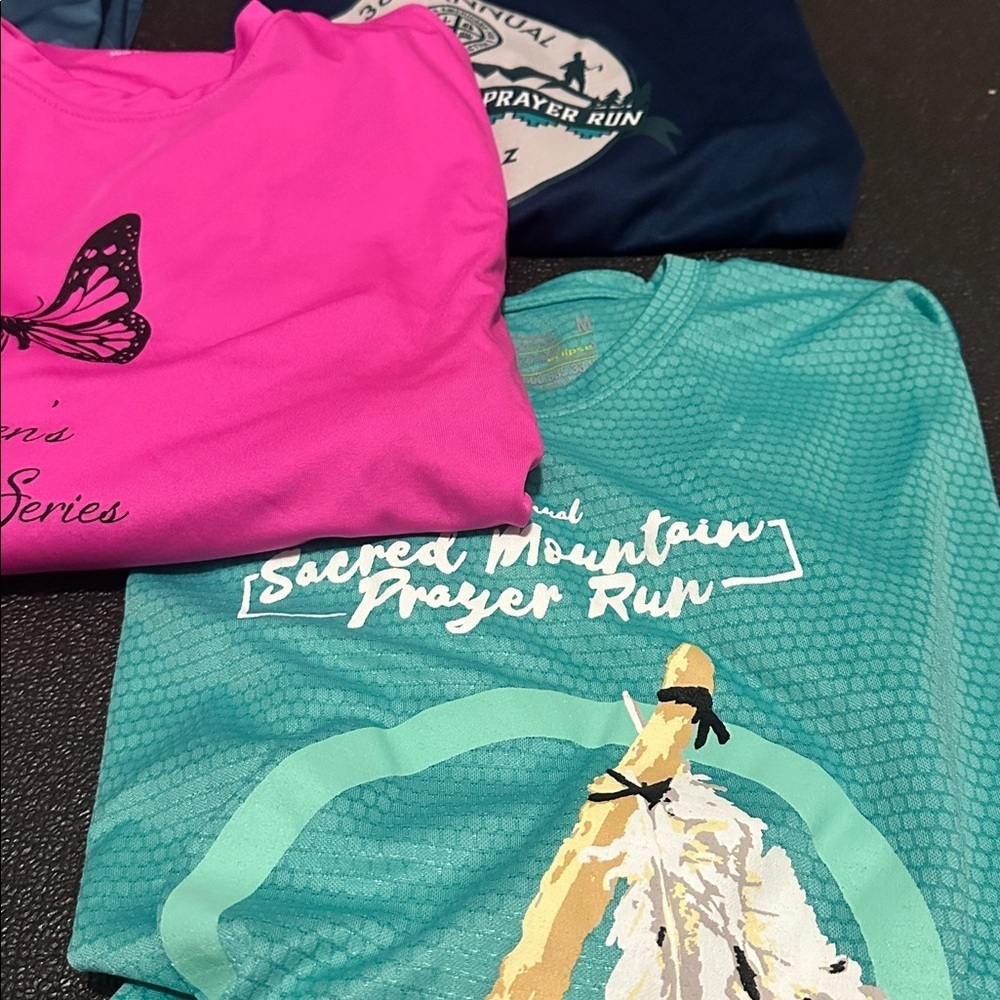 Colorful long sleeve ran Shirts Collection set of 5 - Picture 2 of 5
